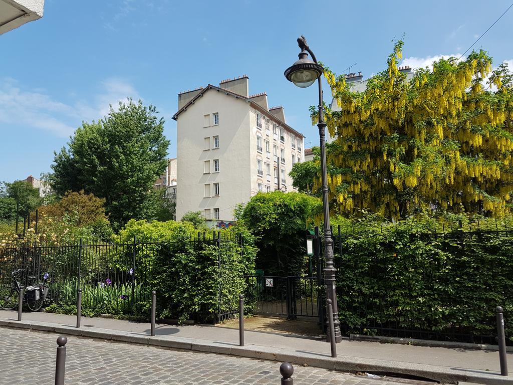 Hotel Moulin Vert Париж Экстерьер фото